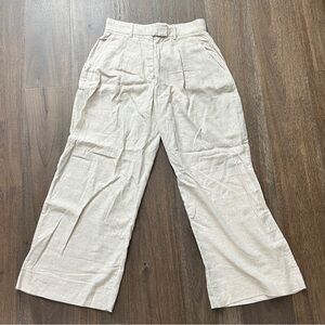 Abercrombie & Fitch Linen Pants Curve Love 27